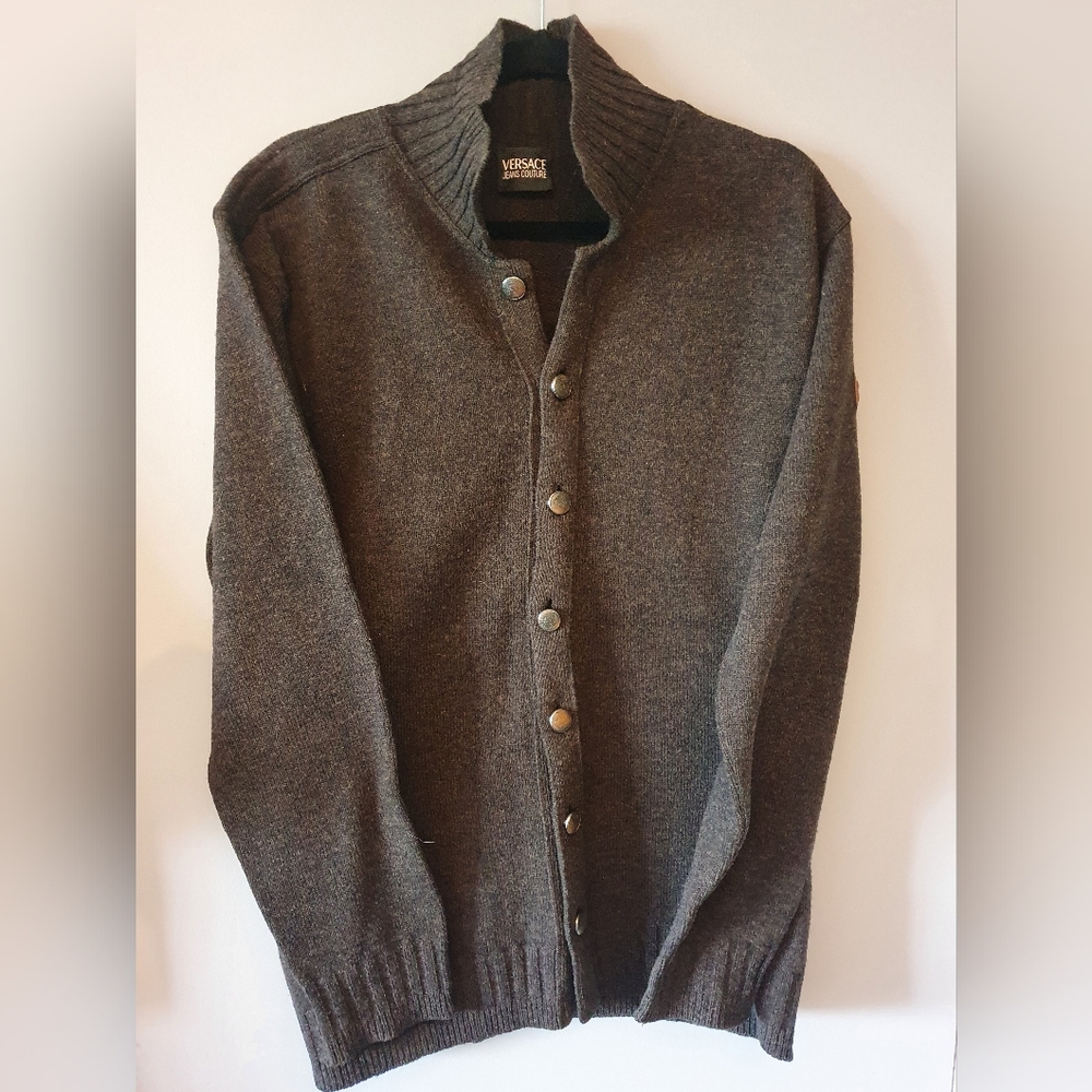 Versace Wool Cardigan